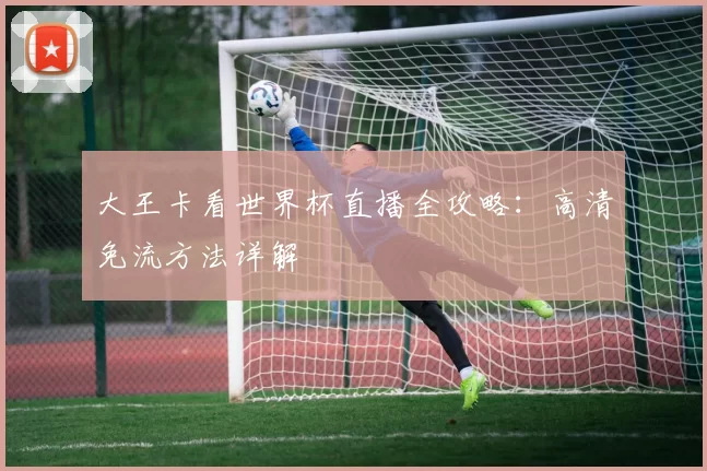 大王卡看世界杯直播全攻略：高清免流方法详解
