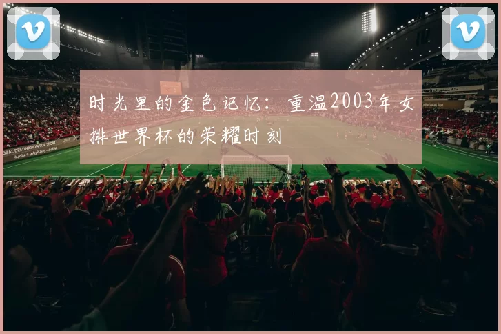 时光里的金色记忆：重温2003年女排世界杯的荣耀时刻