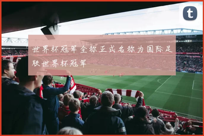 世界杯冠军全称正式名称为国际足联世界杯冠军