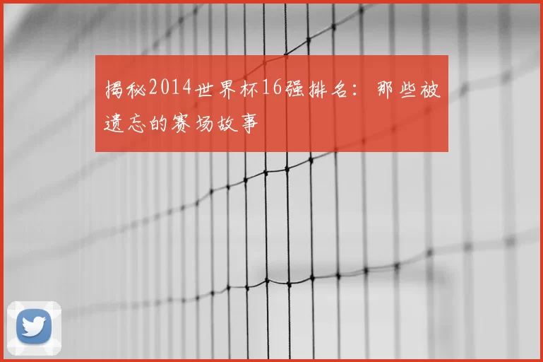 揭秘2014世界杯16强排名：那些被遗忘的赛场故事