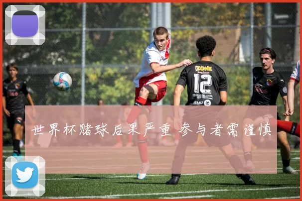 世界杯赌球后果严重 参与者需谨慎